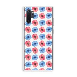 Klaproosjes: Samsung Galaxy Note 10 Plus Transparant Hoesje