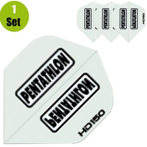 Pentathlon HD150 Dartflights - Zilver