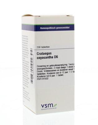 VSM Crataegus oxyacantha D6 200 Tabletten