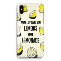 Lemonade: iPhone X Volledig Geprint Hoesje