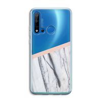 A touch of peach: Huawei P20 Lite (2019) Transparant Hoesje