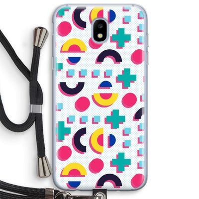 8-bit N°2: Samsung Galaxy J5 (2017) Transparant Hoesje met koord