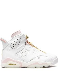 Jordan baskets mi-montantes Air Jordan 6 'Gold Hoops' - Blanc