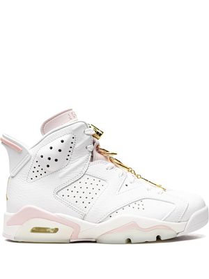 Jordan baskets mi-montantes Air Jordan 6 'Gold Hoops' - Blanc
