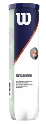Wilson Roland Garros All Court 4-tin Tennisballen