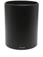 Ralph Lauren Home poubelle Brennan en cuir - Noir