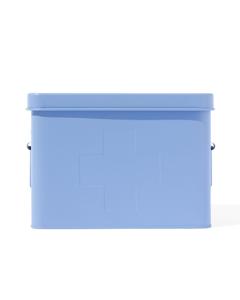 HEMA Medicijnbox 14.5x23x16 Frisblauw (blauw)