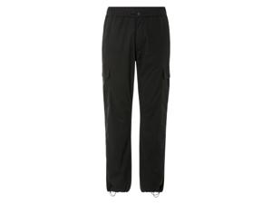 LIVERGY Heren thermo cargobroek met fleecevoering (XL, Zwart)
