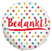 'Ballon 'Bedankt'' kopen? | FOR YOU GIFTS