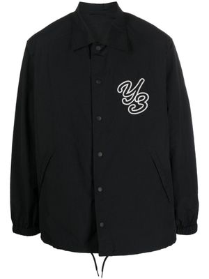 Y-3 surchemise à logo brodé - Noir