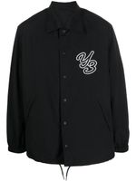Y-3 surchemise à logo brodé - Noir