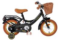 Volare ashley kinderfiets - meisjes - 12 inch - zwart