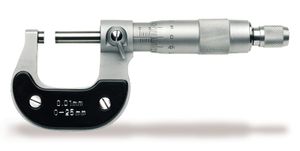 Beta Buiten micrometers uitlezing tot 0.01 mm 1658/100 - 016580100