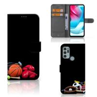 Motorola Moto G60s | Wallet Case | met Pasjes | Sports