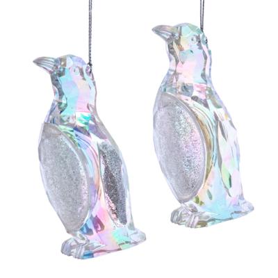 Ornament plastic pinquin l10cm - Kurt s adler