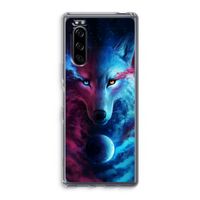 Where Light And Dark Meet: Sony Xperia 5 Transparant Hoesje