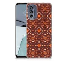 Motorola Moto G62 5G | TPU bumper | Batik Brown