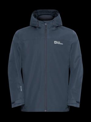 Jack wolfskin Taubenberg 3 in 1 jas Heren Midnight Sky XL