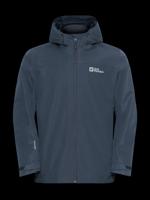 Jack wolfskin Taubenberg 3 in 1 jas Heren Midnight Sky XL