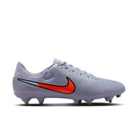 Nike Tiempo Legend 10 Academy IJzeren-Nop Voetbalschoenen (SG) Anti-Clog Lichtblauw Felrood Zwart