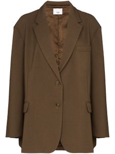 The Frankie Shop blazer Bea ample - Marron