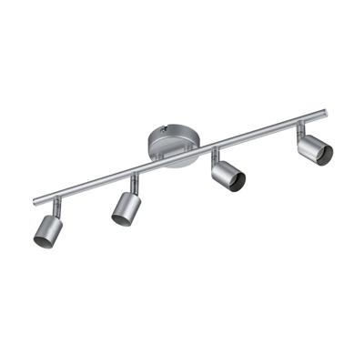 Trio PlafondspotsParis GU10 4-lichts titaangrijs - R80914087