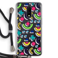 8-bit N°6: OnePlus 7 Transparant Hoesje met koord
