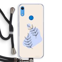 Leaf me if you can: Huawei Y6s Transparant Hoesje met koord
