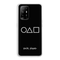 Squid Game: Oppo A94 5G Transparant Hoesje