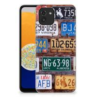 Samsung Galaxy A03 | Siliconen hoesje | met foto Kentekenplaten