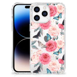 Apple iPhone 14 Pro Max Case Butterfly Roses