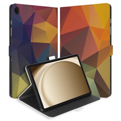 Samsung Galaxy Tab A11 Plus Tablet Hoesje Polygon Color met Standaard
