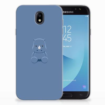 Samsung Galaxy J7 2017 | J7 Pro Telefoonhoesje met Naam Baby Rhino Samsung Galaxy J7 2017 | J7 Pro Telefoonhoesje met Naam Baby Rhino