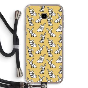Haas: Samsung Galaxy J4 Plus Transparant Hoesje met koord