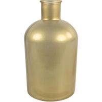 Countryfield fles vaas dena l goudkleurig 31 cm | 4 stuks