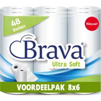 Brava Ultra Absorberend Keukenpapier - 48 Rollen Voordeelverpakking