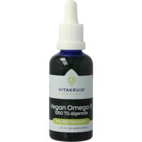 Vitakruid Vegan Omega 3 algenolie 1250 tryglyceriden 500 DHA