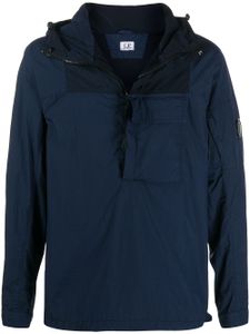 C.P. Company veste zippée à capuche - Bleu