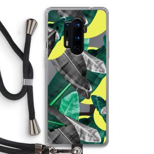 Fantasie jungle: OnePlus 8 Pro Transparant Hoesje met koord
