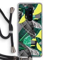 Fantasie jungle: OnePlus 8 Pro Transparant Hoesje met koord