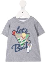 Fendi Kids t-shirt imprimé - Gris