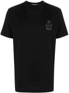 Dolce & Gabbana t-shirt à logo - Noir