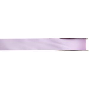 Hobby/decoratie satijnen lint - lila - 1 cm x 25 meter - cadeauverpakking - polyester