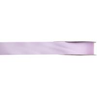 Hobby/decoratie satijnen lint - lila - 1 cm x 25 meter - cadeauverpakking - polyester