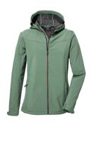 Killtec KOS 179 Softshell Jas Dames pistachio 38 Killtec KOS 179 Softshell Jas Dames pistachio 38