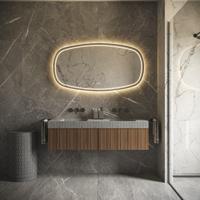 Spiegel Hipp Design Phantom 009 Met Verlichting Incl. Spiegelverwarming (Alle Maten)