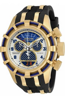 Horlogeband Invicta 17465 (17465.01) Staal/Silicoon Zwart - thumbnail