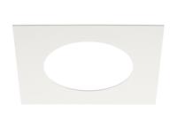 SLV Inbouwframe voorNuminos L recht 240/150mm wit - 1006150