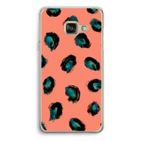Pink Cheetah: Samsung A3 (2017) Transparant Hoesje