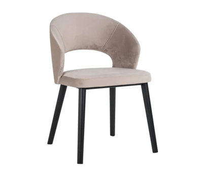 Stoel Savoy Khaki Velvet